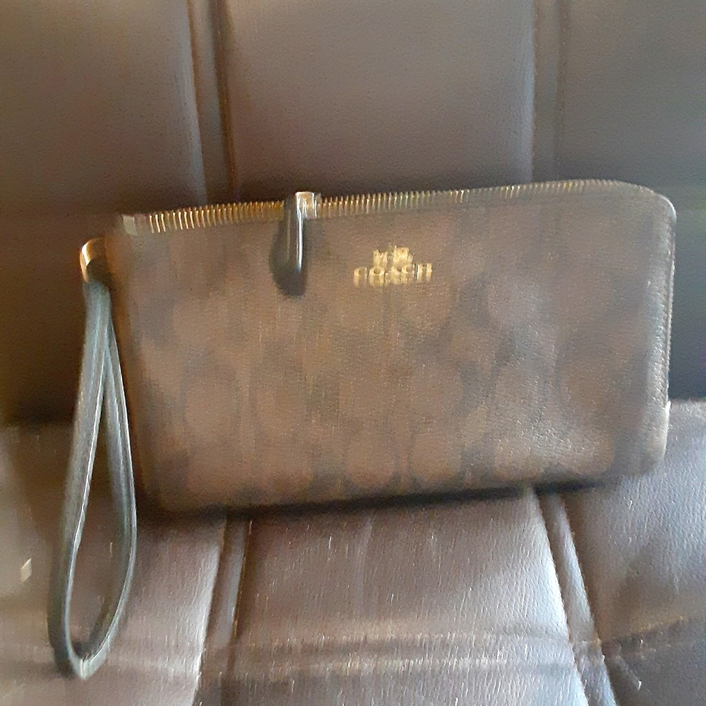Coach wristlet